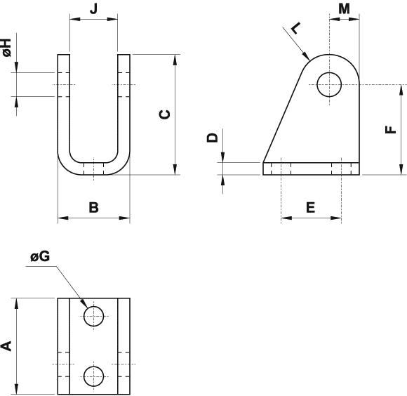 controcerniera con perno