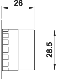selettore leva corta