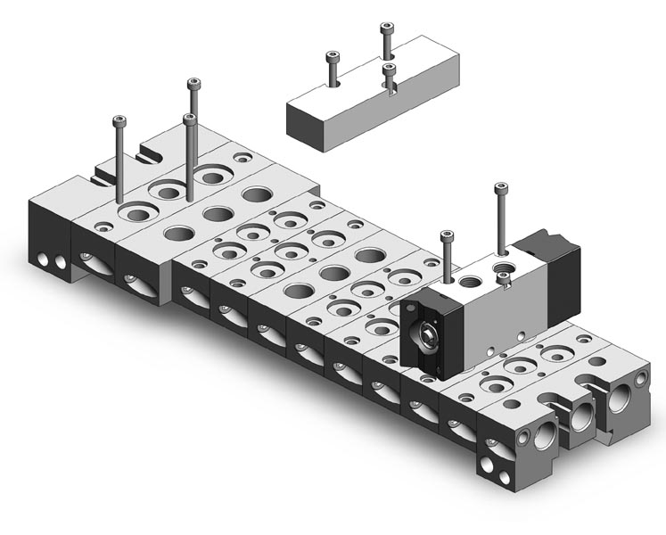 assonometria a colori